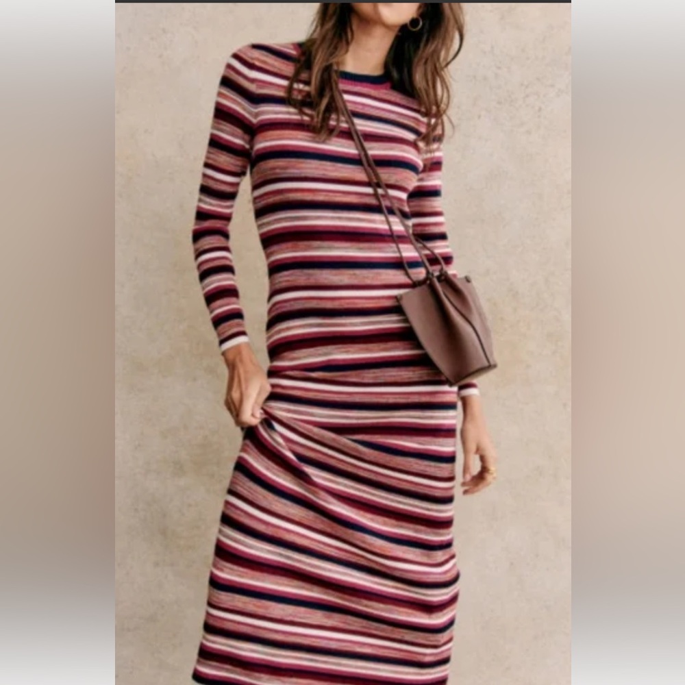Sezane Melyna Dress Multicoloured - Size M